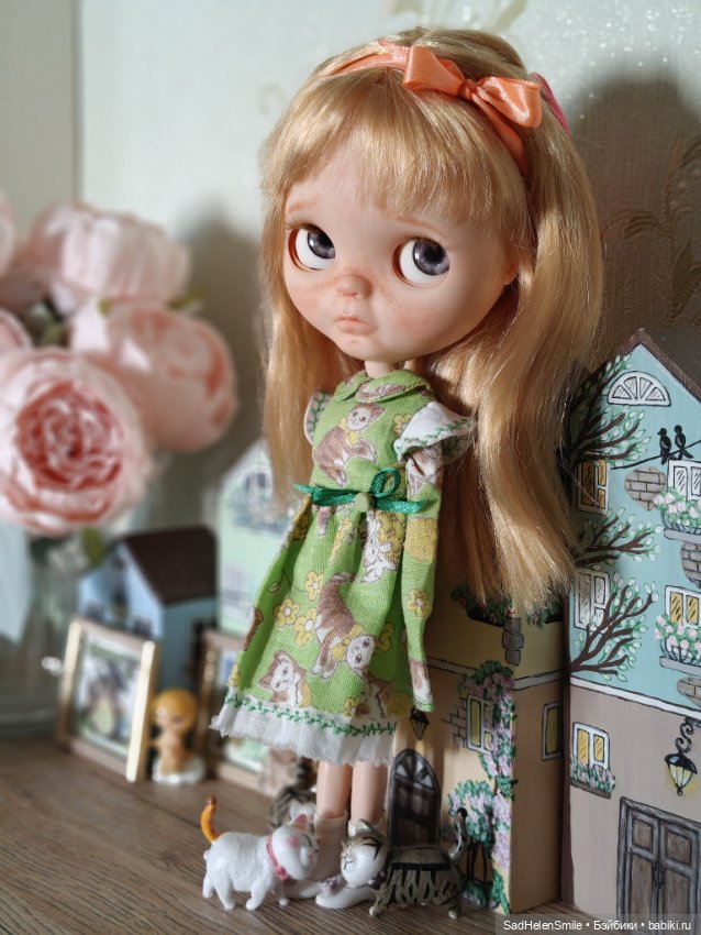 Блайз Blythe кастом на базе басаак (фото 5)