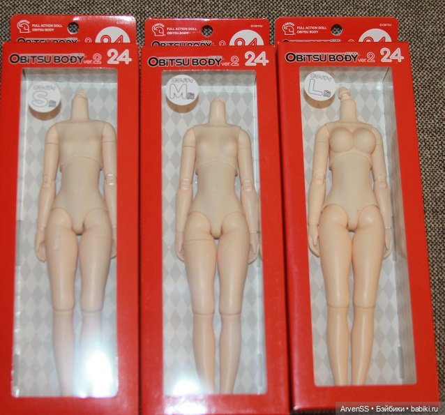 Женские тела обитсу 24 — Тела и головы для кукол