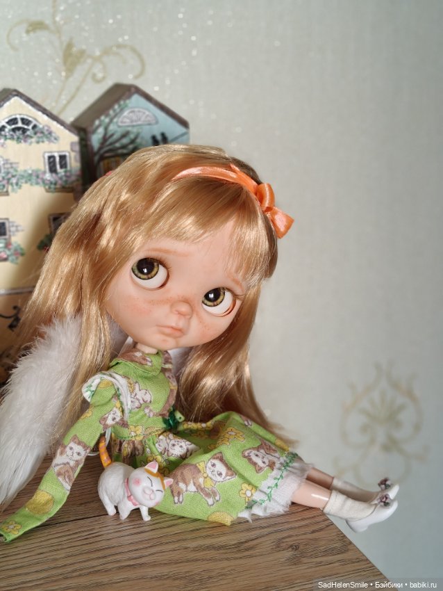 Блайз Blythe кастом на базе басаак (фото 2)