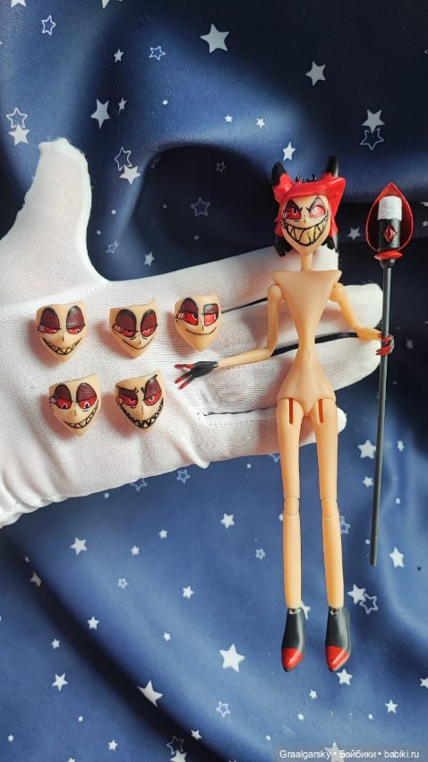 Аластор, радиодемон — Куклы BJD (фото 4)