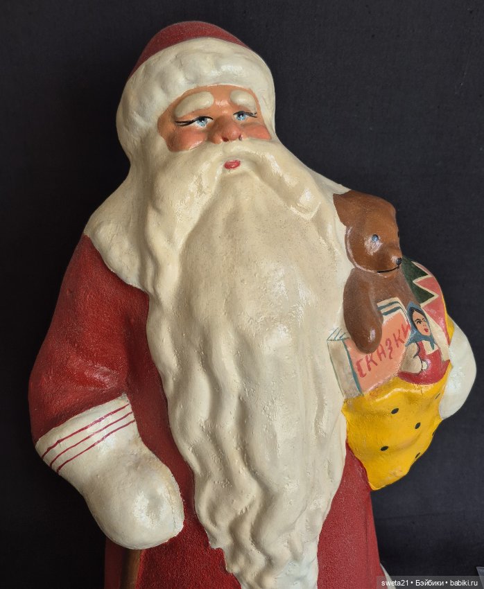 Дед мороз СССР — Винтажные куклы и игрушки детства (фото 2)