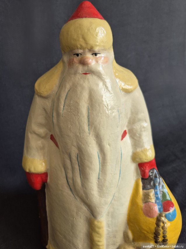 Дед мороз СССР — Винтажные куклы и игрушки детства (фото 6)