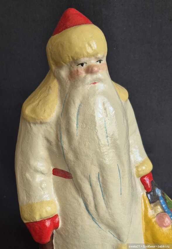Дед мороз СССР — Винтажные куклы и игрушки детства (фото 7)