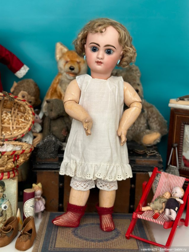 Антикварная, Французская кукла Jumeau E. Douillet E.7. D (фото 8)