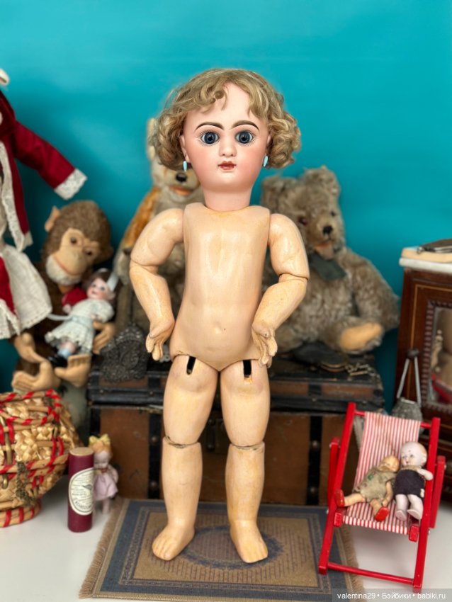 Антикварная, Французская кукла Jumeau E. Douillet E.7. D (фото 9)