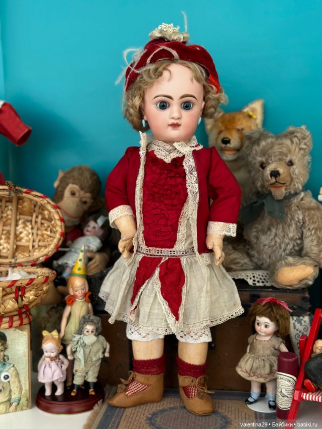 Антикварная, Французская кукла Jumeau E. Douillet E.7. D