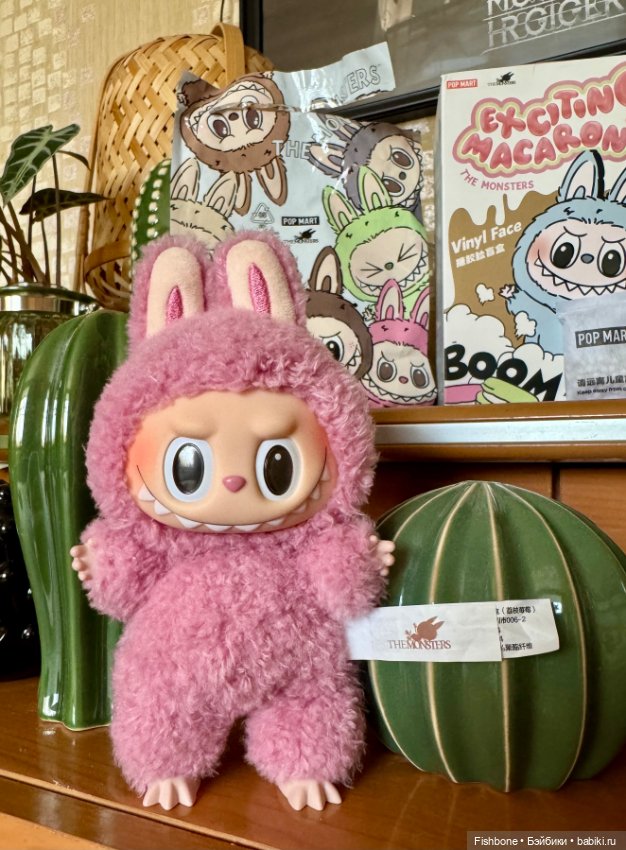 Labubu Lichee Berry / Лабубу Ягода Личи оригинал (фото 3)