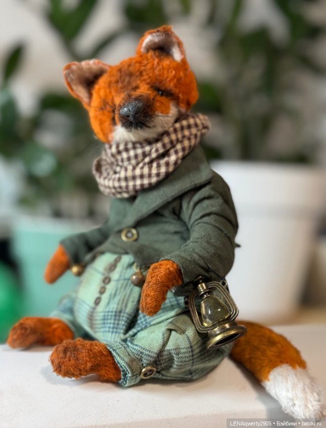 Старый лис — Авторские игрушки (фото 2)
