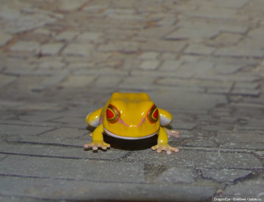 Bandai Gashapon маленькая древесная лягушка №1 (фото 6)