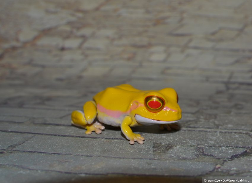 Bandai Gashapon маленькая древесная лягушка №1 (фото 7)