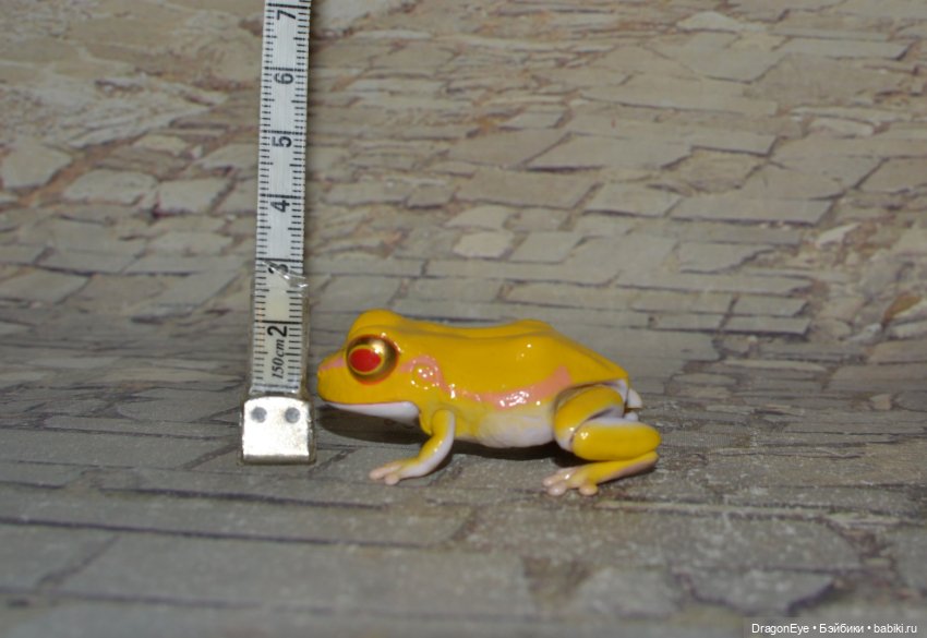 Bandai Gashapon маленькая древесная лягушка №1 (фото 3)