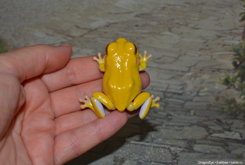 Bandai Gashapon маленькая древесная лягушка №1 (фото 10)