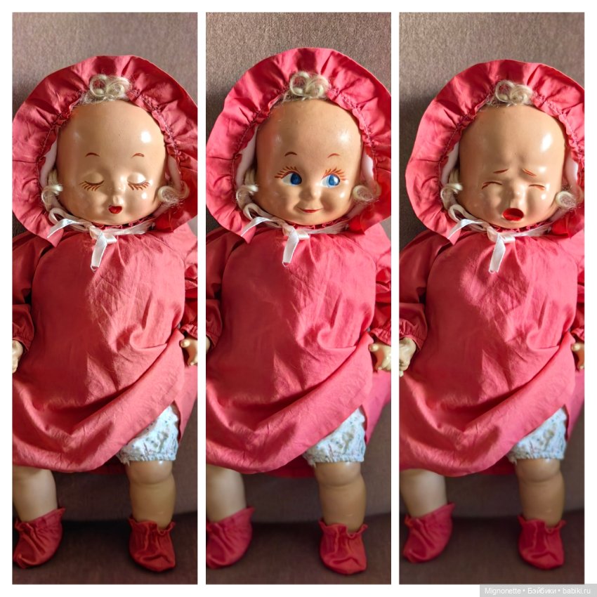 Трехлицая Труди — Антикварные куклы
