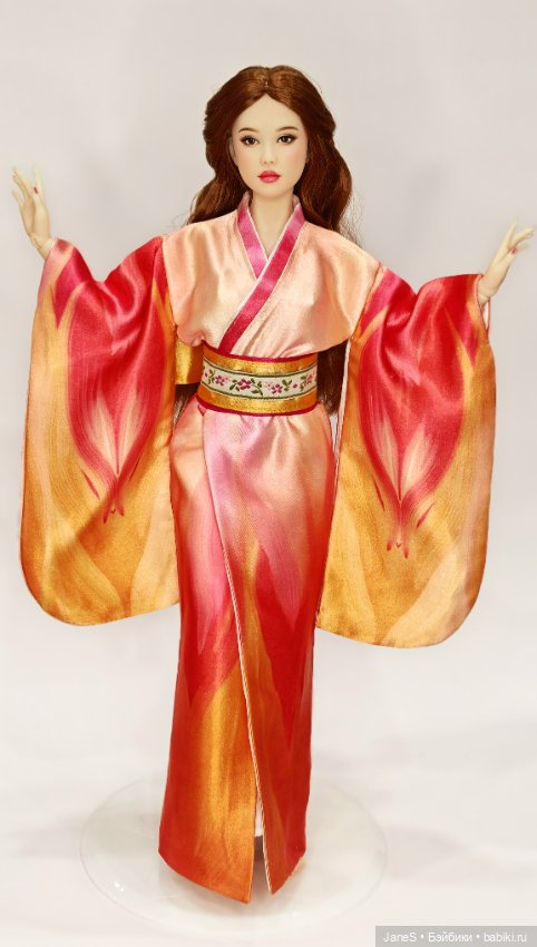 Авторская шарнирная кукла (фото 6)