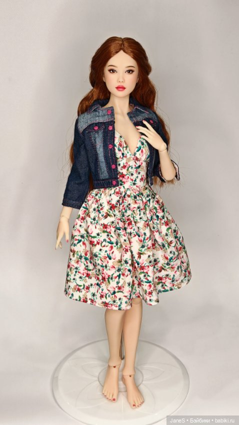 Авторская шарнирная кукла (фото 4)