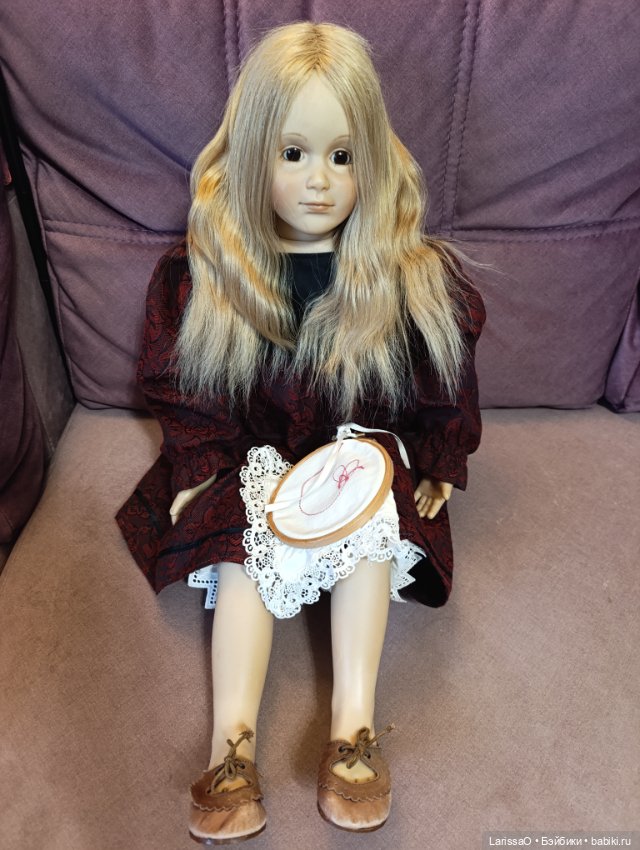 Коллекционная виниловая кукла от Кристин Кляйнерт (фото 4)