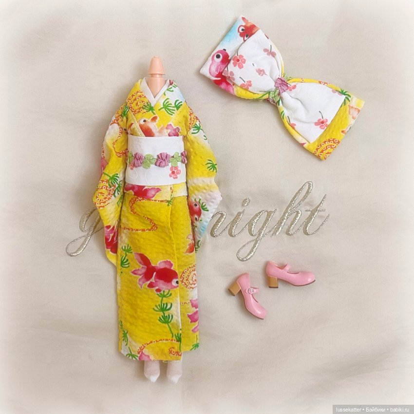 Кимоно для Blythe Pullip Licca Azone Momoko