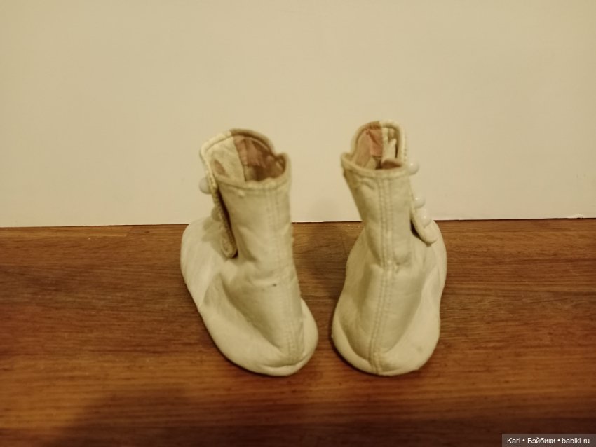 Антикварные ботиночки для больших кукол (фото 5)