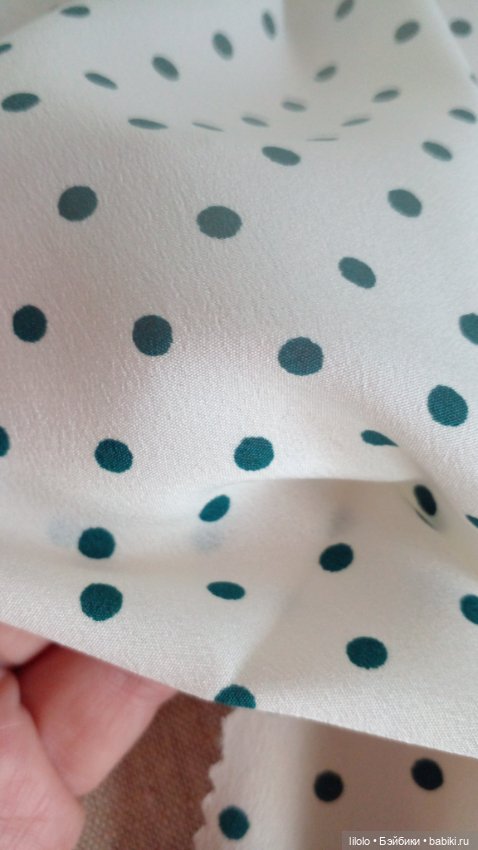 Лот ткани по типу шифона для кукольного рукоделия (фото 2)