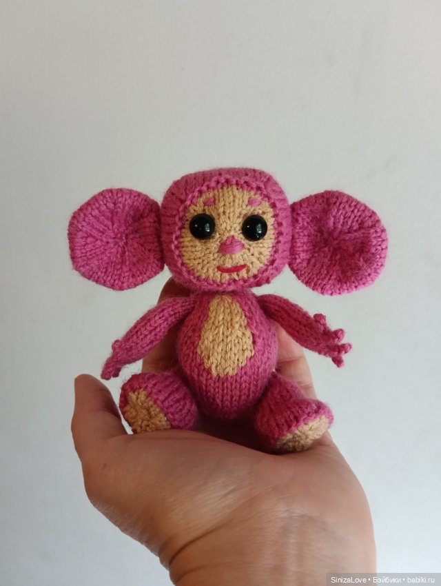 Чебурашка вязаные — Игрушки для детей (фото 3)