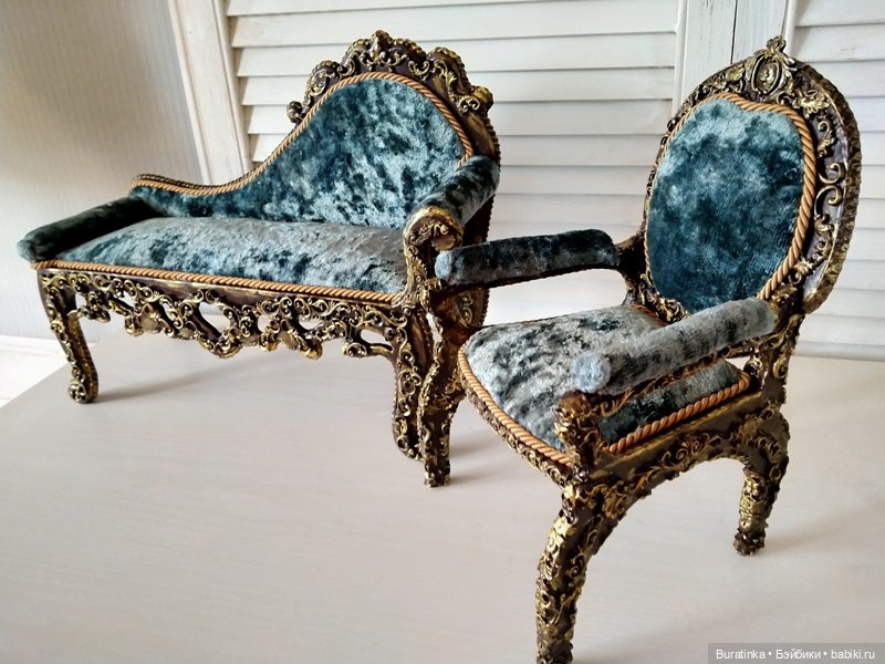 Комплект мебели для кукол 40 -55 см (фото 6)