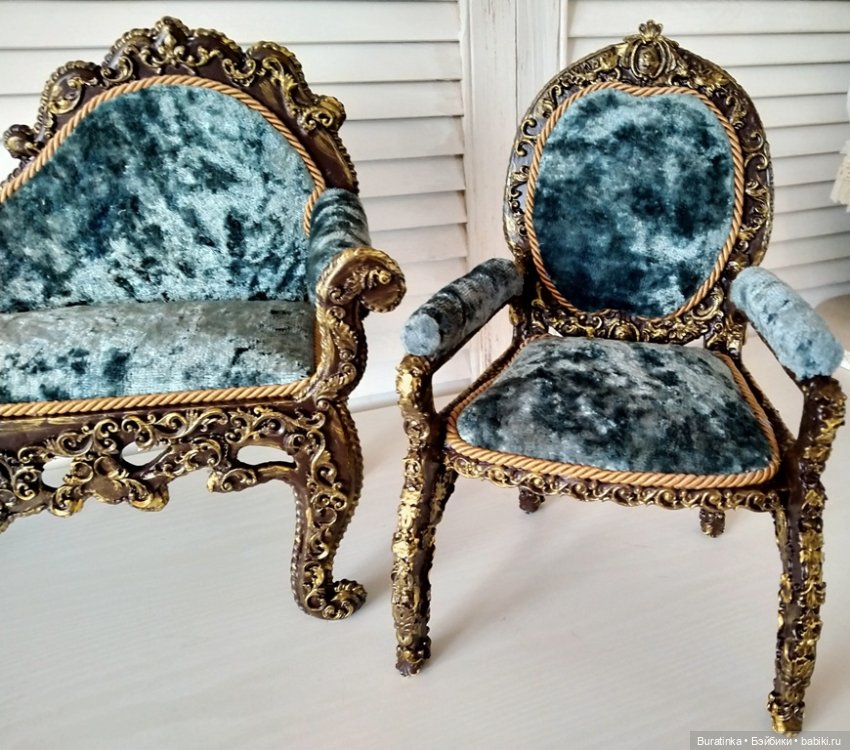 Комплект мебели для кукол 40 -55 см (фото 5)