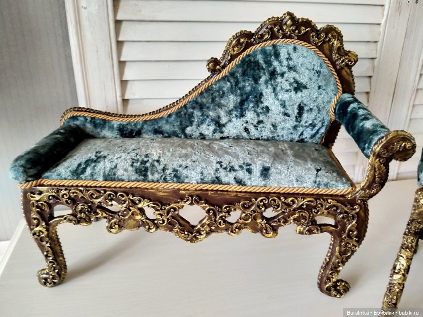 Комплект мебели для кукол 40 -55 см (фото 4)