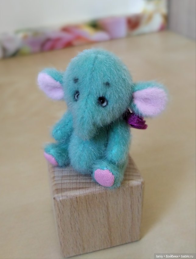 Чудесный слоняша 🐘💚💗 — Авторские игрушки (фото 2)