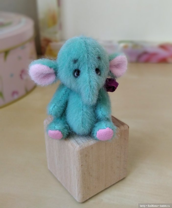 Чудесный слоняша 🐘💚💗 — Авторские игрушки