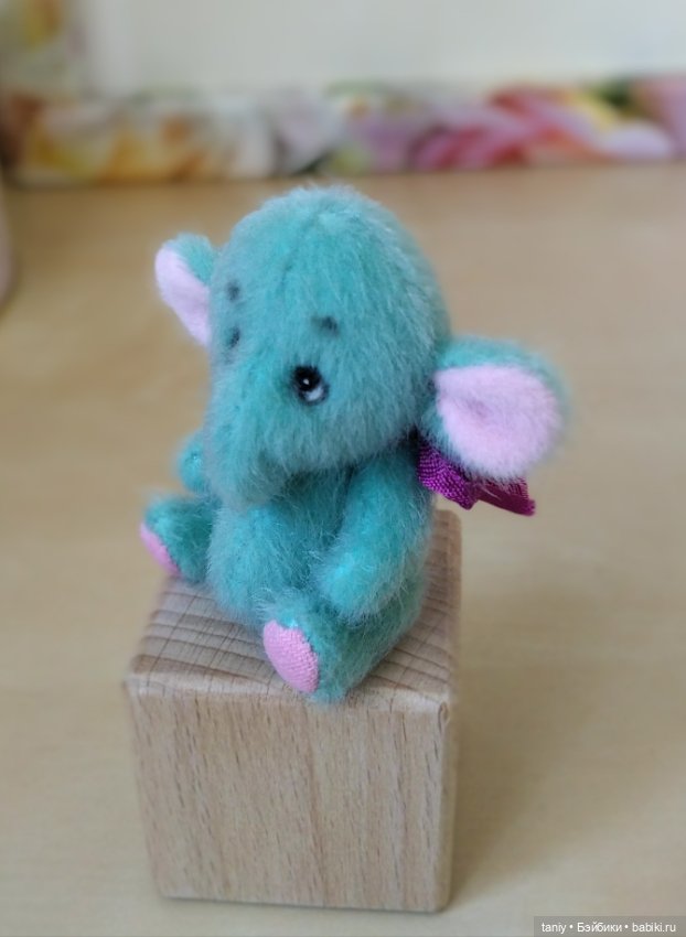 Чудесный слоняша 🐘💚💗 — Авторские игрушки (фото 3)