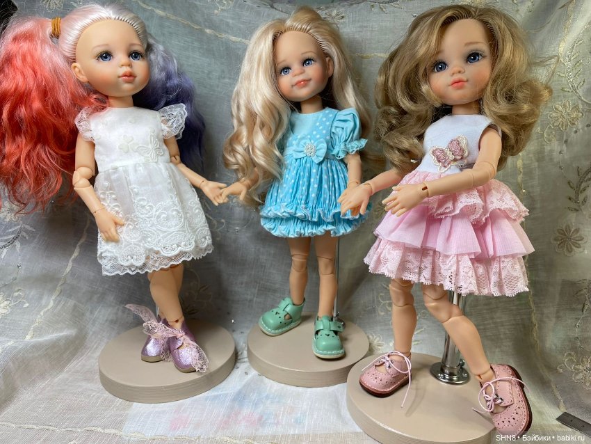Подставки для кукол типа Паола рейна