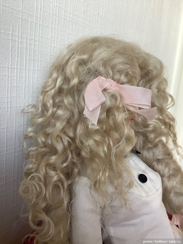 Парик для куклы мохер 8-9 (фото 3)
