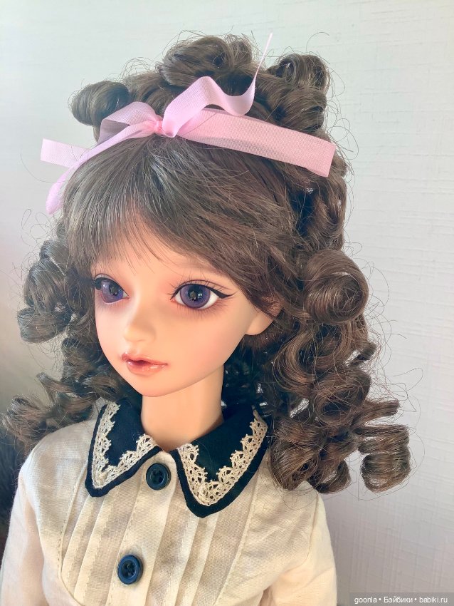 Парик 8-9 — Парики и волосы (мохер) для кукол (фото 4)