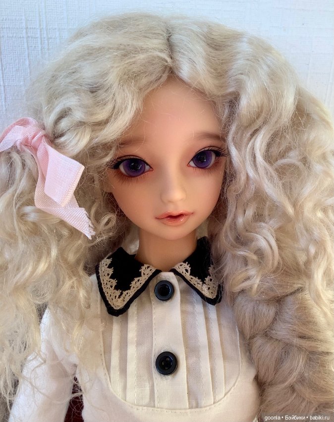 Парик для куклы мохер 8-9 (фото 2)