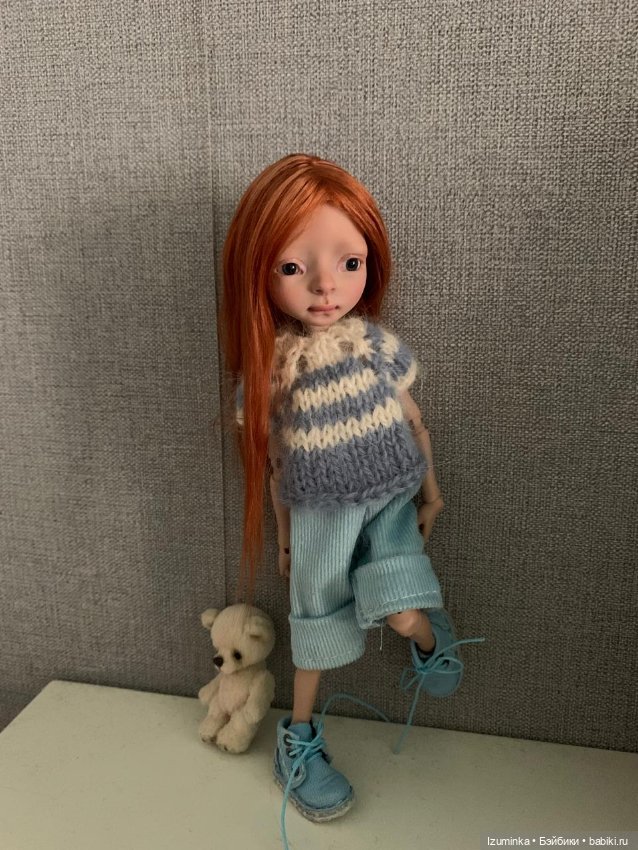 Парик натуральный , рыжий для Жу Даши Нужновой