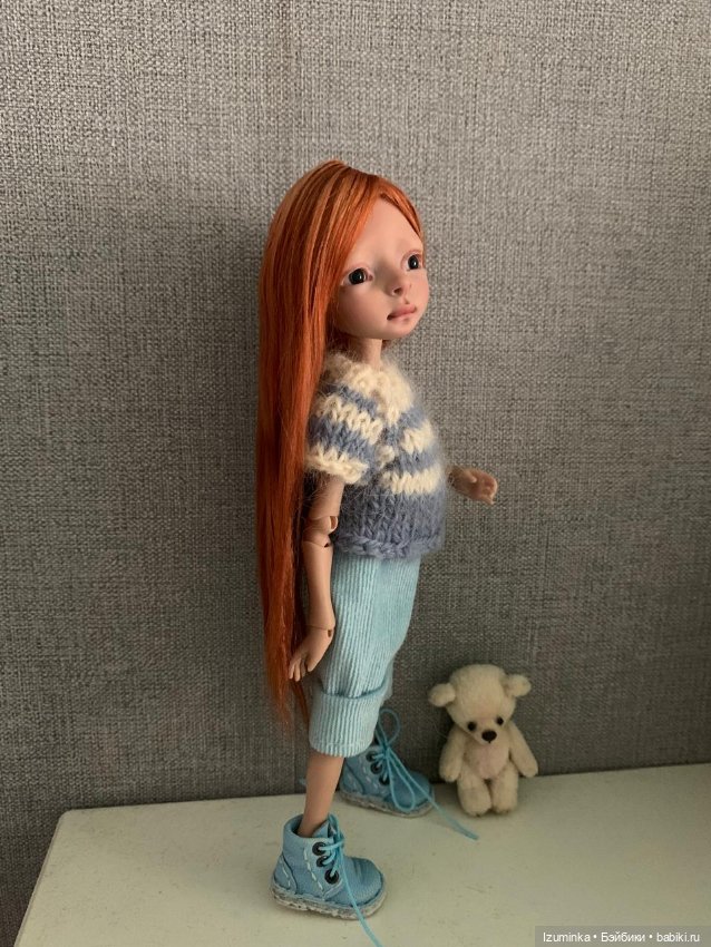 Парик натуральный , рыжий для Жу Даши Нужновой (фото 2)