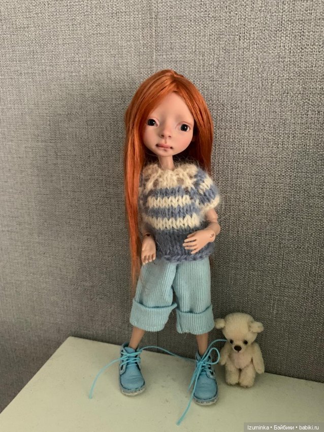 Парик натуральный , рыжий для Жу Даши Нужновой (фото 3)