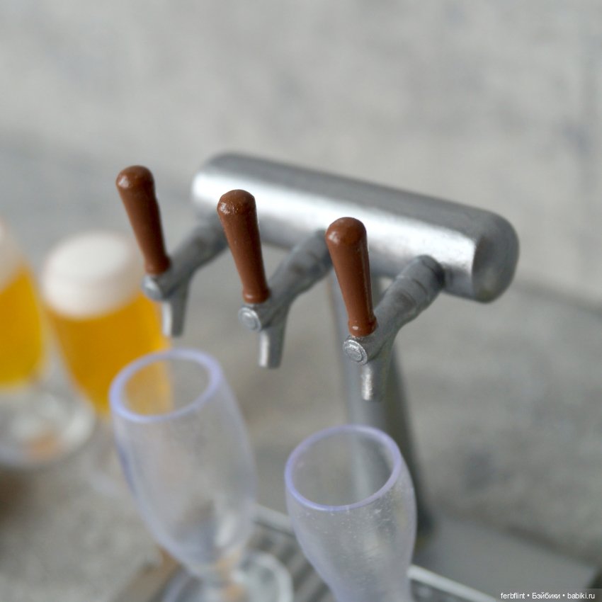 Барный набор №1 (масштаб 1:6) (фото 5)