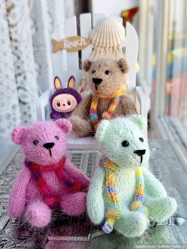 Маленькие мишки для кукол (фото 4)