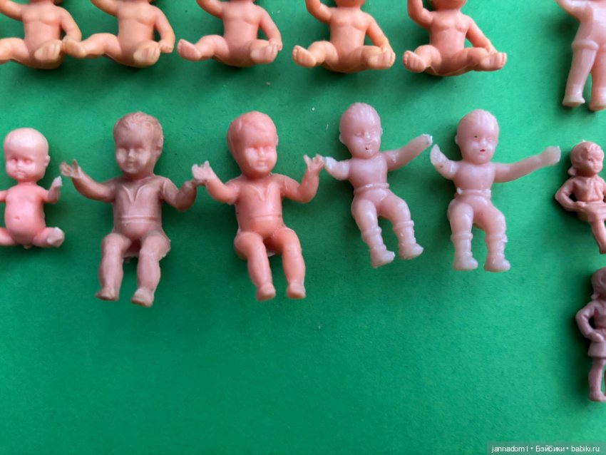 Маленькие пупсики из яйца, большое разнообразие, высота от 3 см (фото 5)