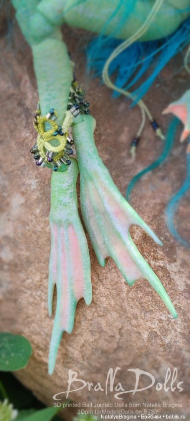Русалочка Тиа — Авторские куклы (фото 8)