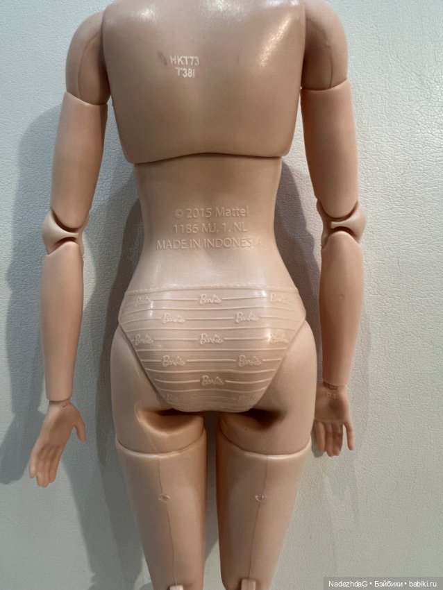 Тело Барби теннисистки — Тела и головы для кукол (фото 7)