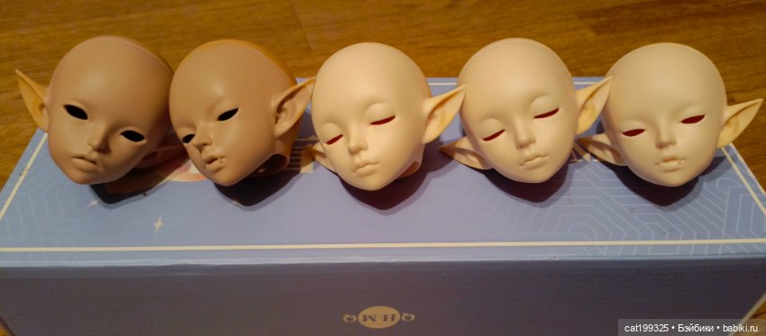 Продам головы Fairyland — Части кукол BJD
