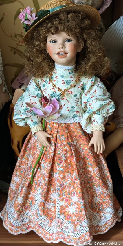 Коллекционная кукла Ute Kase Lepp улыбка (фото 8)
