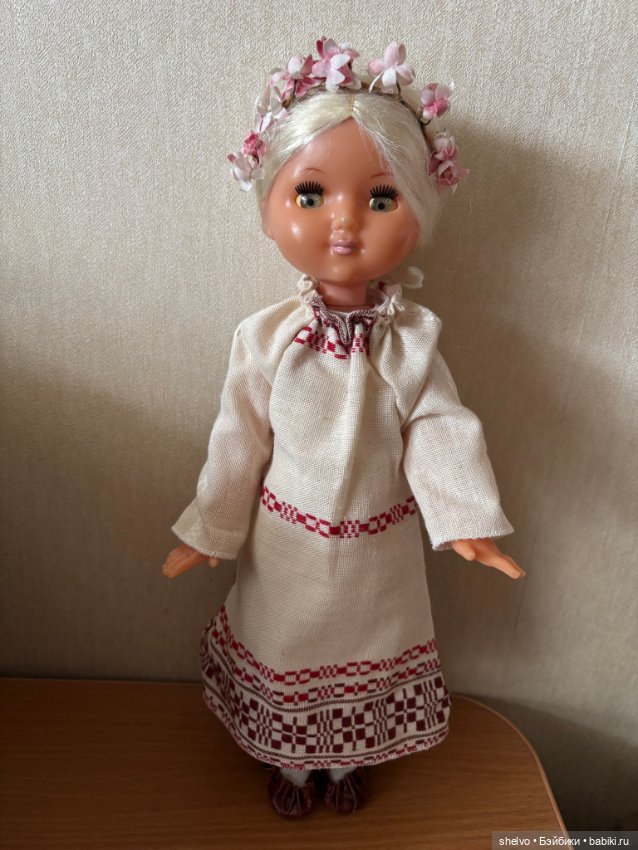 Кукла Ленигрушка, клеймо "мишка"