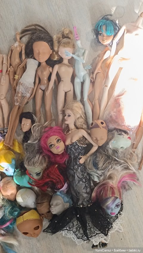 Огромный лот кукол для репейнта (фото 5)