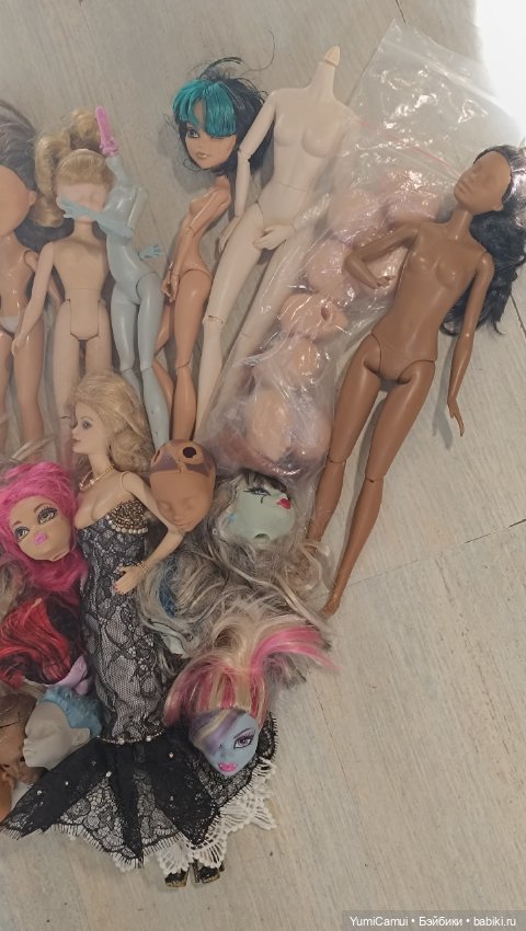 Огромный лот кукол для репейнта (фото 7)