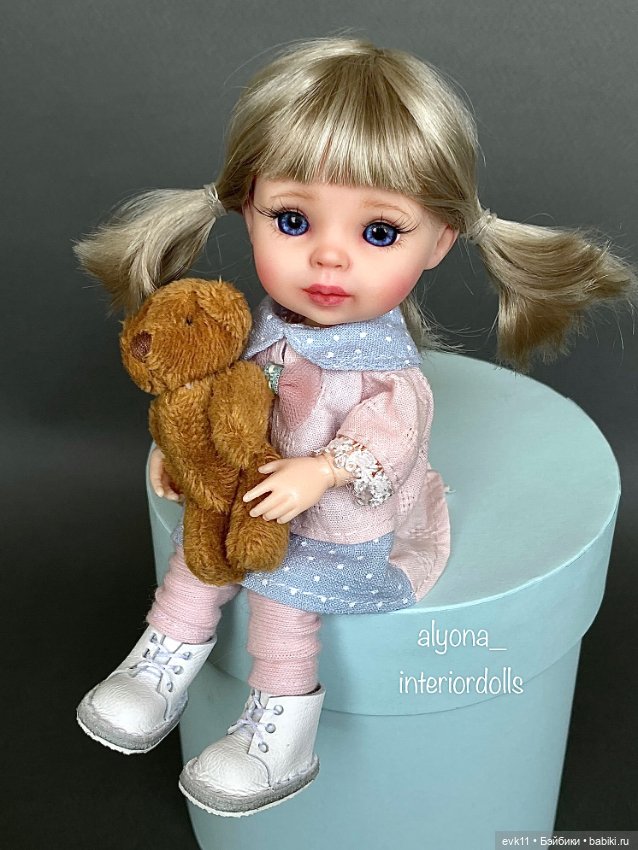 Шарнирная кукла Max&Jessi, 15 см. ООАК (фото 4)