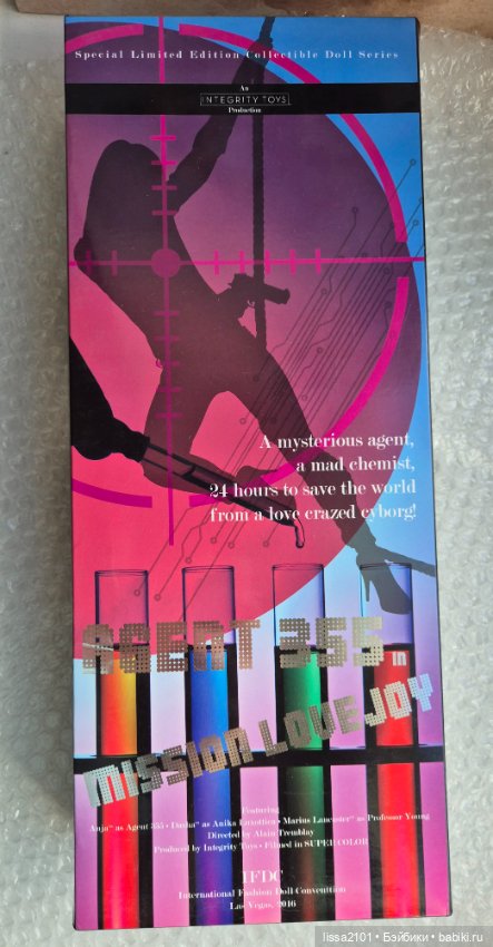 Anja as agent 355, нюд — Фэшн