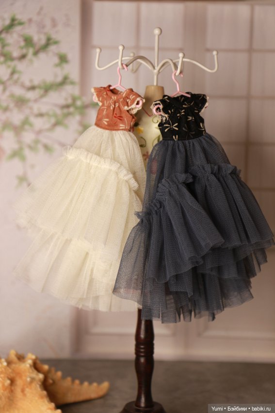 Платья фатин для Блайз и схожих по размеру (фото 7)